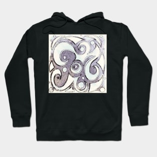 Space And Time Traveler - image and pattern Hoodie